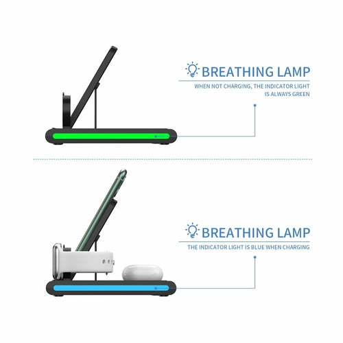 4 In 1 Wireless Charging Station
