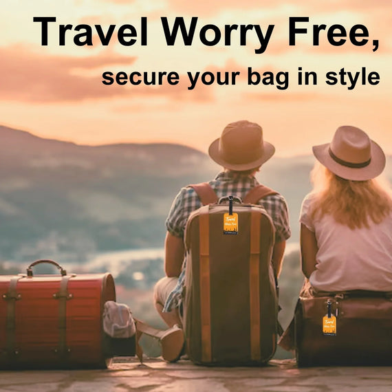 Smart Bag Tag - Travel Themes [Pack 2]-2